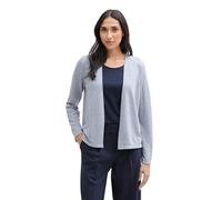 TOM TAILOR 1041290 Maglietta a Maniche Lunghe, 37114-Celeste Blu Melange, M Donna
