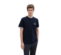 TOM TAILOR 1041834 Polo, 10668-Sky Captain Blue, S Uomo
