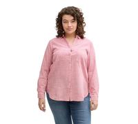 Tom Tailor With Slub Structure 1035247 Long Sleeve Blouse Rosa 36 Donna