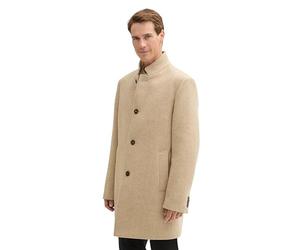 TOM TAILOR 1042474 Cappotto, 32526-big Beige Herringbone Optic, XL Uomo