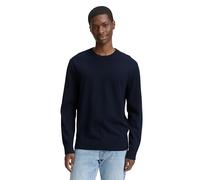 TOM TAILOR 1042509 Pullover, 22813-Dark Navy, XXL Uomo