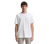 TOM TAILOR 1042510 T-Shirt, 20000-White, XXL Uomo