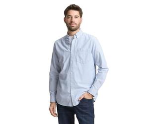 TOM TAILOR 1042640 Camicia, 40110-Striscia Blu Petrolio, XL Uomo