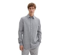 TOM TAILOR 1042665 Camicia, 36420-Gioco di Carte Dobby Vichy, L Uomo