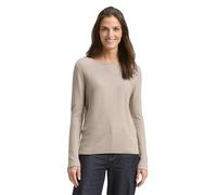 TOM TAILOR 1042952 Pullover, 38330-Soft Taupe Melange, L Donna