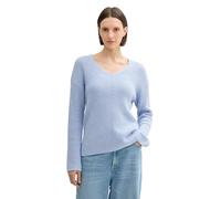 TOM TAILOR 1042956 Pullover, 36520-Kentucky Blue Melange, XXS Donna