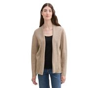 TOM TAILOR 1042994 Cardigan, 14854-Blush Grey Melange, XL Donna