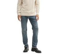 TOM TAILOR 1043082 Marvin Straight Jeans, 10182-Mid Stone Green Cast Denim, 29W x 32L Uomo