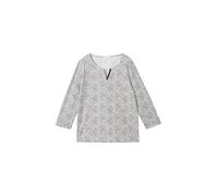 TOM TAILOR 1043100 T-Shirt, 35891-Disegno a Pois Blu Marino, XXXL Donna