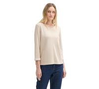 TOM TAILOR 1043167 Maglia di Tuta, 25955-Dusty Beige Melange, M Donna