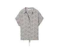 TOM TAILOR 1043196 Camicia da Donna, 35891-Disegno a Pois Blu Marino, 42