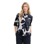 Tom Tailor Blusa A Maniche Lunghe Printed Collar