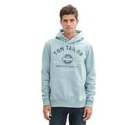 TOM TAILOR 1043292 Maglia di Tuta, 30463-Dusty Mint Blue, XL Uomo