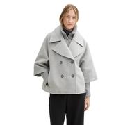 TOM TAILOR 1043723 Giacca, 21373-Medium Silver Grey Melange, L Donna