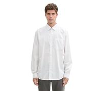 TOM TAILOR 1043811 Camicia, 20000-bianco, L Uomo