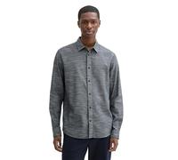 TOM TAILOR 1043816 Camicia, 36699-navy Horizontal Structure, XL Uomo