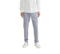 TOM TAILOR 1043848 Travis Slim Chino Pantaloni, 34884-navy White Dobby, 34W x 34L Uomo