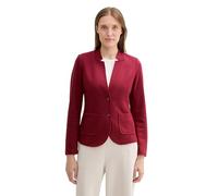 TOM TAILOR 1043867 Blazer, 36489-deep Red Melange, M Donna
