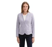 TOM TAILOR 1043867 Cosy Blazer con Tasche, 33805-soft Lavender Melange, L Donna