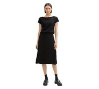 TOM TAILOR 1043883 Vestito, 14482-Deep Black, 42 Donna