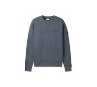 TOM TAILOR 1044007 Maglia di Tuta, 19932-Navy Grindle Structure, M Uomo