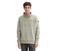 TOM TAILOR 1044041 Maglia di Tuta, 15615-Prairie Grass Green, L Uomo