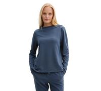 TOM TAILOR 1044263 Maglia di Tuta, 36986-colony Blue Black Mini Pepita, XXL Donna