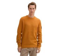 TOM TAILOR 1044472 Pullover, 10821-Peanut Butter Brown, L Uomo
