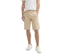 TOM TAILOR 1044706 Bermuda Shorts, 37214-beige Triangle Print, 32 Uomo