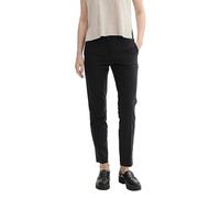 TOM TAILOR 1044864 Mia Slim Pantaloni, 14482-Deep Black, 44W x 30L Donna