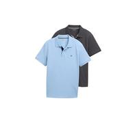 TOM TAILOR 1044879 Polo, 32245-Washed out Middle Blue, M Uomo