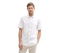 TOM TAILOR 1045098 Camicia, 20000-White, XXL Uomo