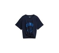 TOM TAILOR 1045199 T-Shirt, 10668-Sky Captain Blue, 128 Bambine e Ragazze