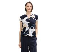 TOM TAILOR 1045238 Camicia da Donna, 37124-Big Floral Shapes Design, 38