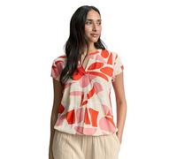 TOM TAILOR 1045238 Camicia da Donna, 37799-Red Dots And Shapes Design, 36