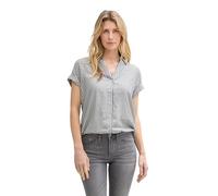 TOM TAILOR 1045239 Camicia da Donna, 35912-Strisce Sottili Bianche Blu Navy, 48