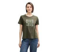TOM TAILOR 1045534 T-Shirt, 10920-Deep Forest Green, XL Donna