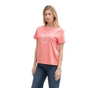 TOM TAILOR 1045534 T-Shirt, 14980-Rosewood Pink, S Donna