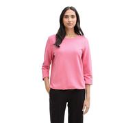 TOM TAILOR 1045536 T-Shirt, 15116-Rosa Brillante, L Donna