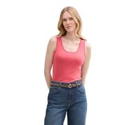 TOM TAILOR 1045540 Top, 11016-Bacca Rossa, XL Donna