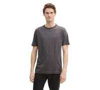 TOM TAILOR 1045627 T-Shirt, 10899-Tarmac, Colore: Grigio, M Uomo