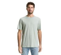 TOM TAILOR 1045627 T-Shirt, 12792-Soft Greyish Green, M Uomini