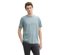 TOM TAILOR 1045627 T-Shirt, 27475-grey Mint, L Uomo