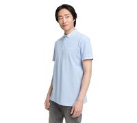 TOM TAILOR 1045629 Polo, 13302-Light Metal Blue, L Uomo