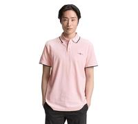 TOM TAILOR 1045629 Polo, 38164-Blush Pink Two Tone Pique, XXL Uomo