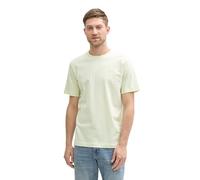 TOM TAILOR 1045640 T-Shirt, 37702-Lime Cream Green White Stripe, XL Uomo