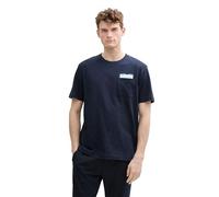 TOM TAILOR 1045691 T-Shirt, 10668-Sky Captain Blue, XXXL Uomo