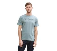 TOM TAILOR 1045773 T-Shirt, 27475-grey Mint, XXXL Uomo