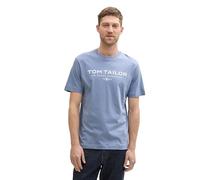 TOM TAILOR 1045773 T-Shirt, 37533-Dove Blue, M Uomo