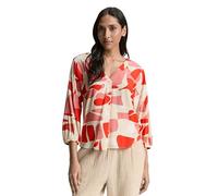 TOM TAILOR 1046190 Camicia da Donna, 37799-Red Dots And Shapes Design, 44
